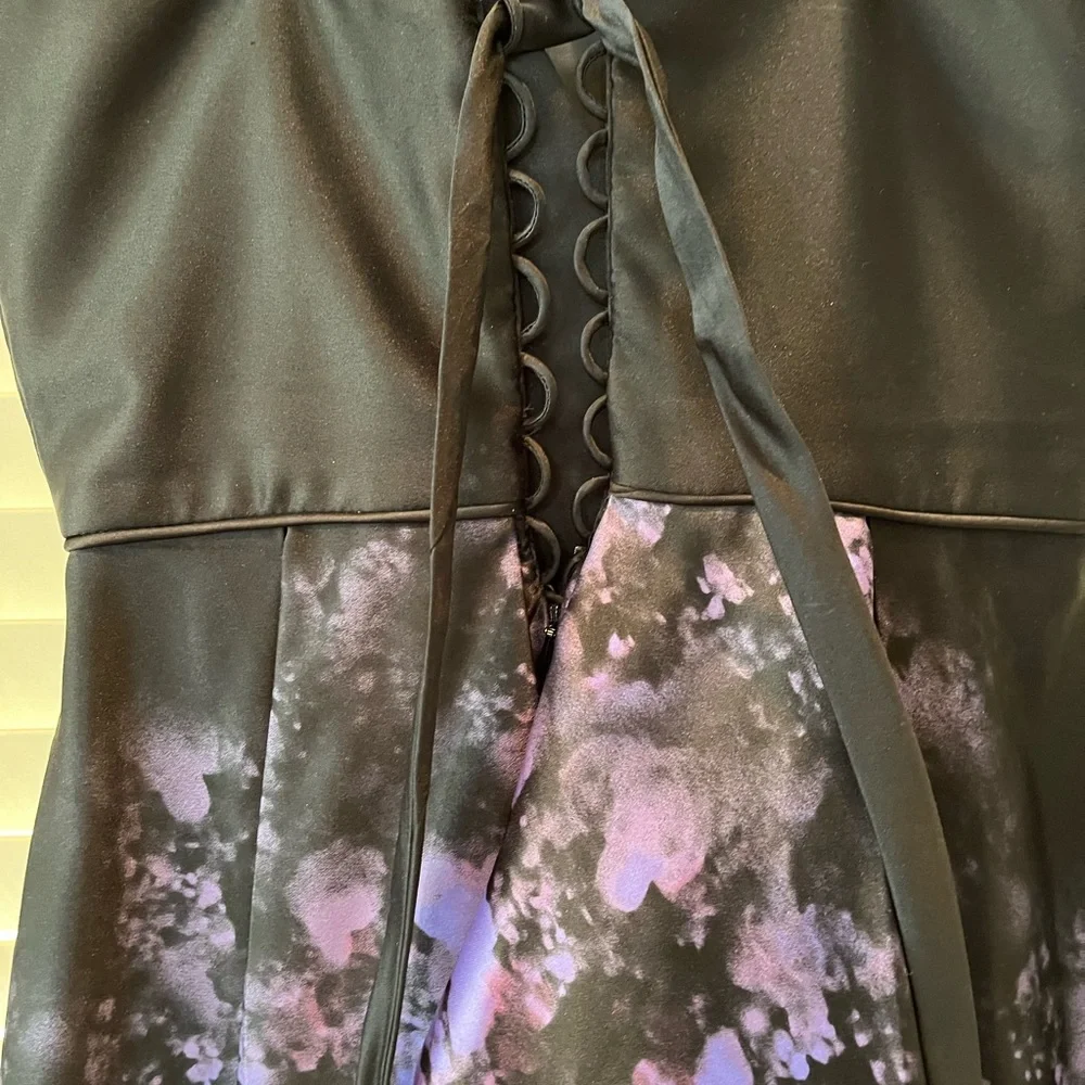 Beautiful, special event dress. Strapless Betsy &Adam corseted/floral skirt, 4 - Picture 9 of 10